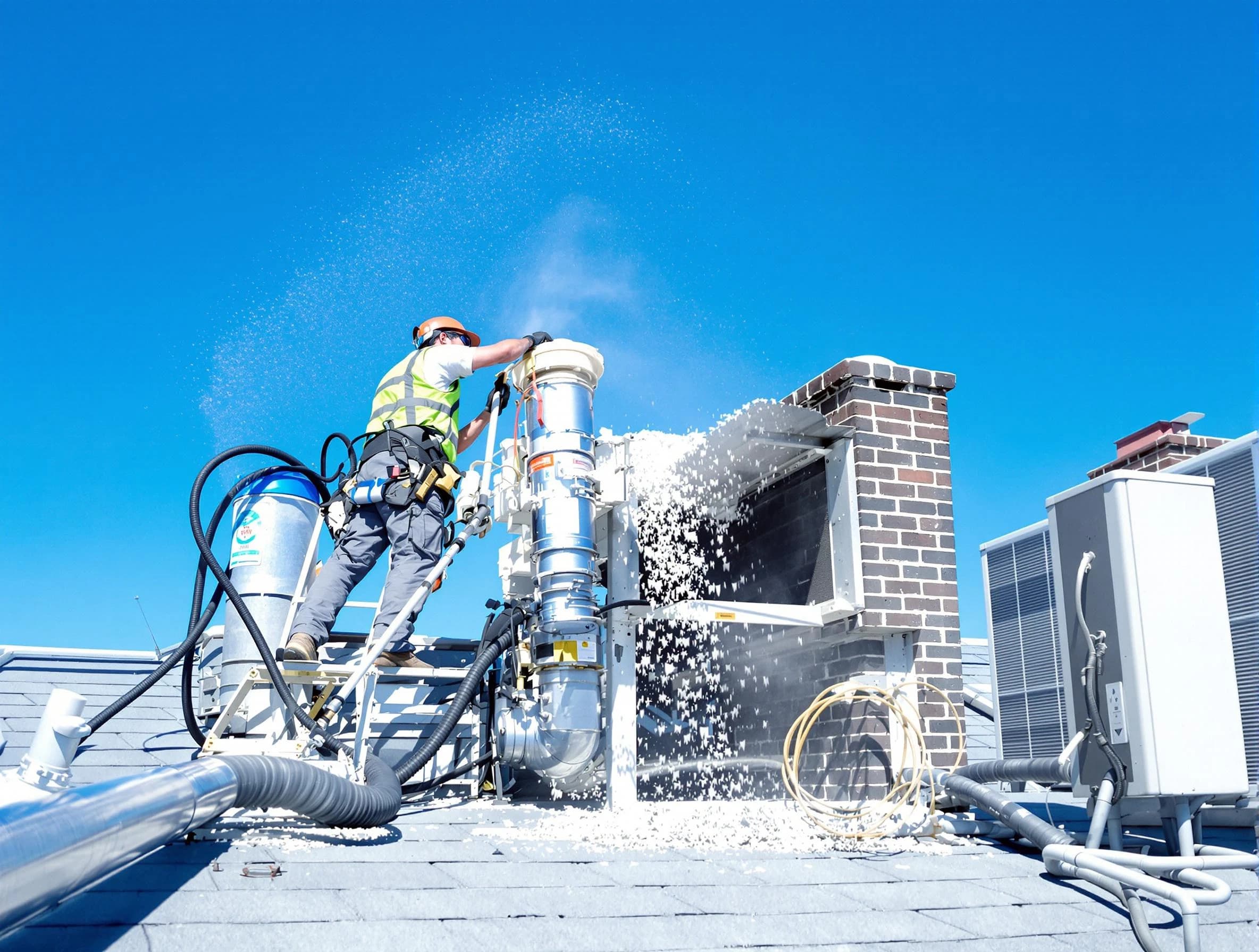 Expert roof dryer vent cleaning by Easton Dryer Vent Cleaning in Easton