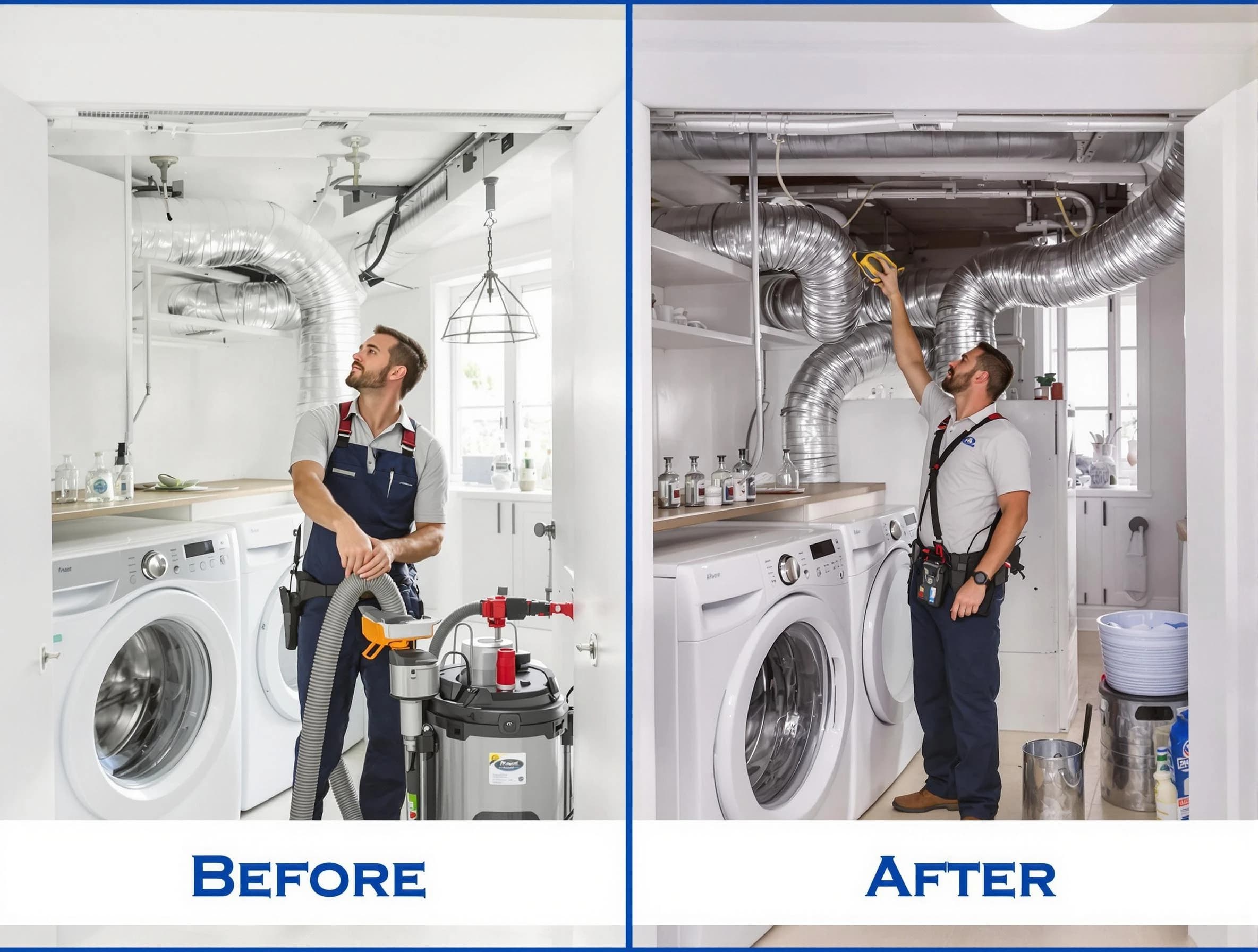Expert gas dryer vent cleaning by Easton Dryer Vent Cleaning in Easton