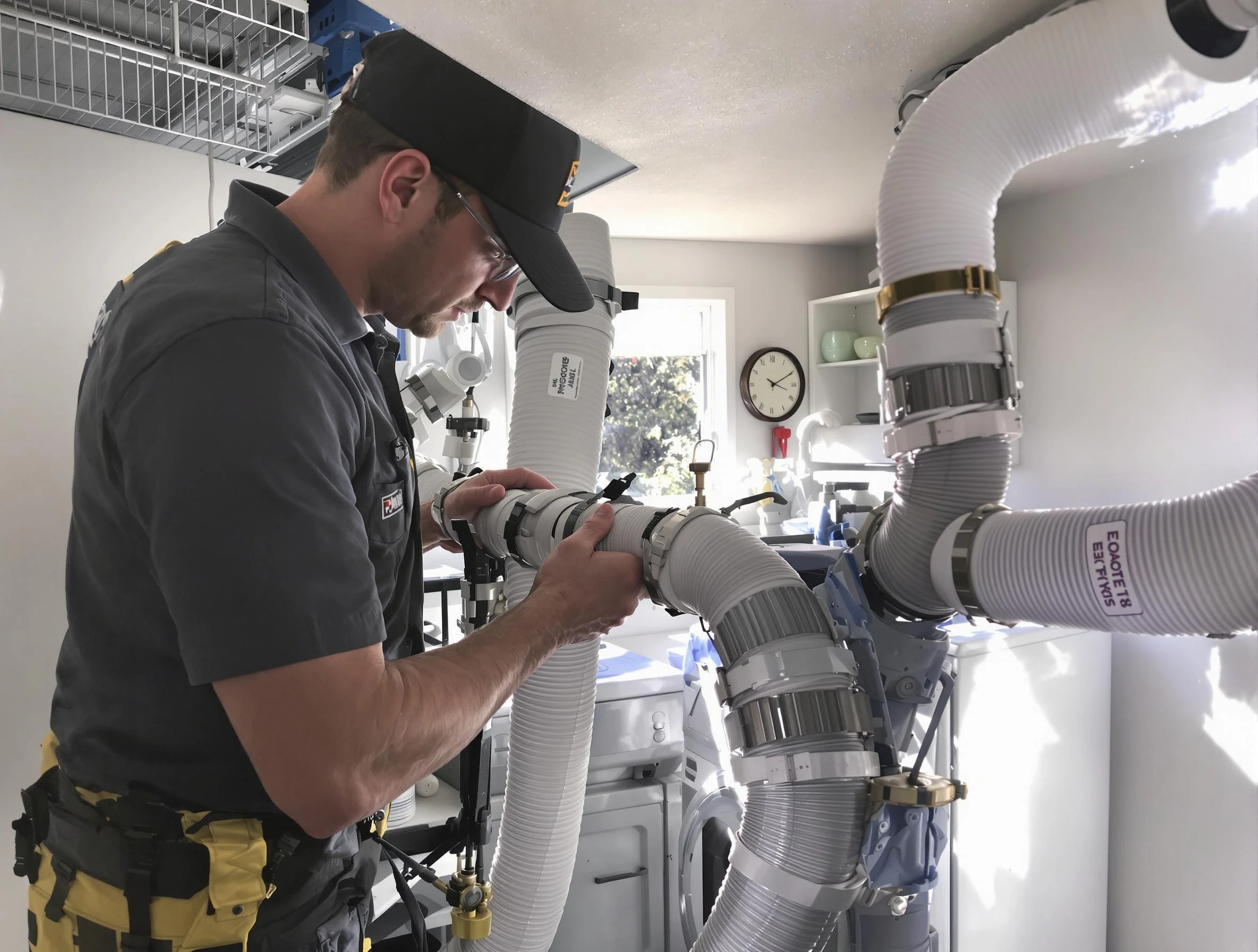 Dryer Vent Hose Installation in Easton