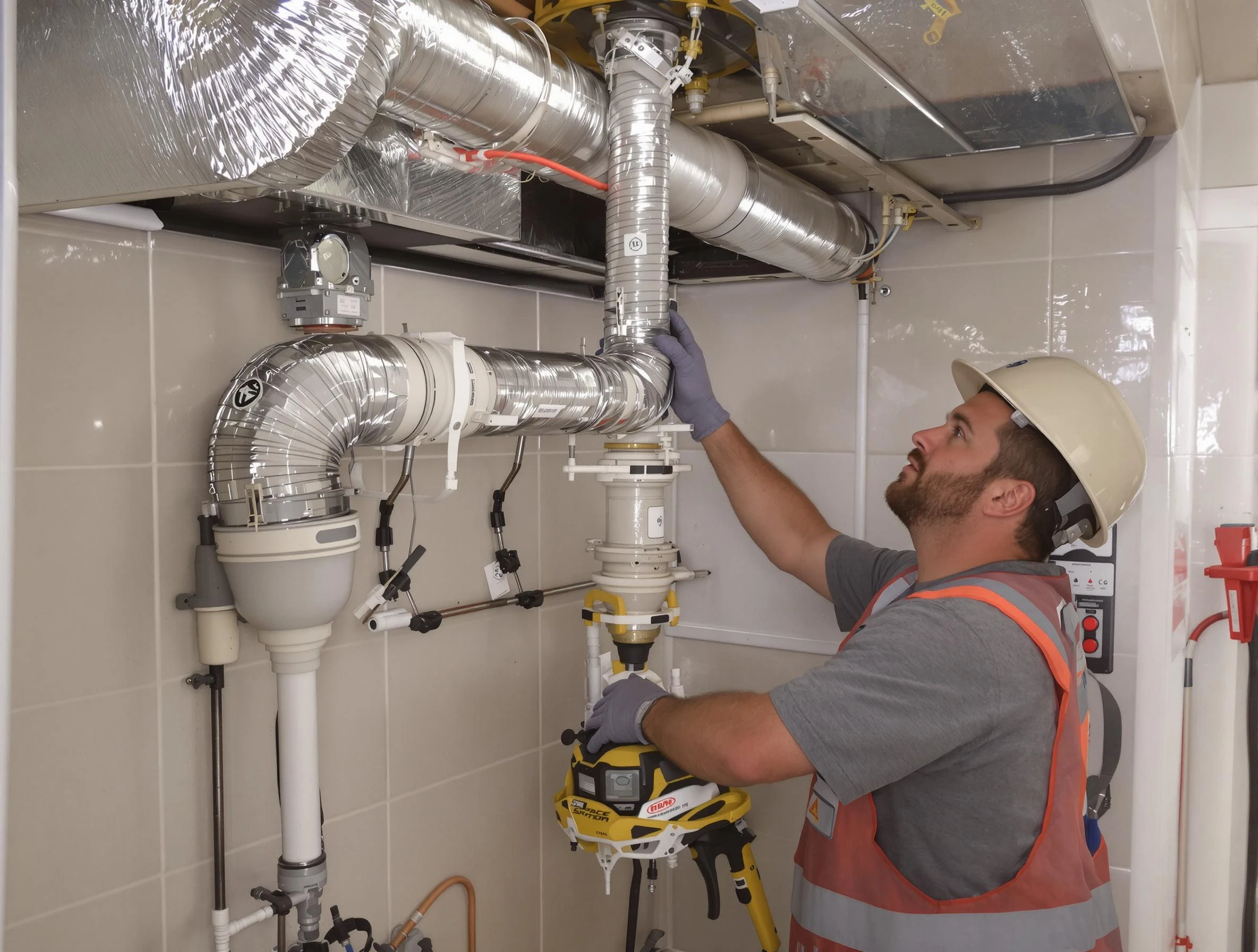 Easton Dryer Vent Cleaning expert performing professional dryer vent repair and installation in Easton