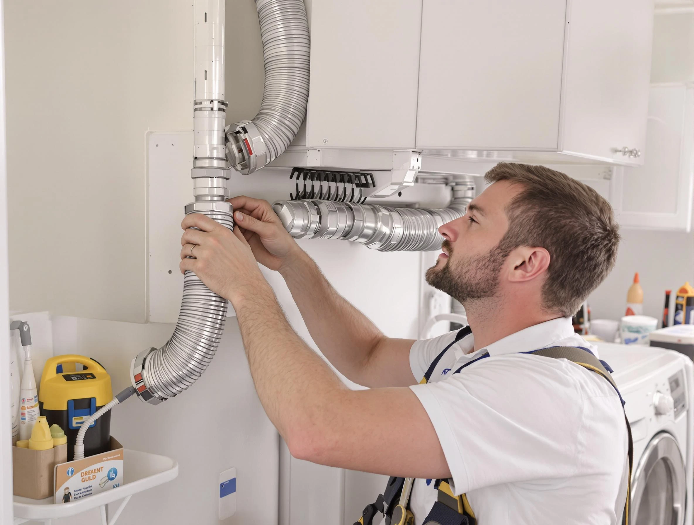 Professional dryer vent repair and installation by Easton Dryer Vent Cleaning in Easton