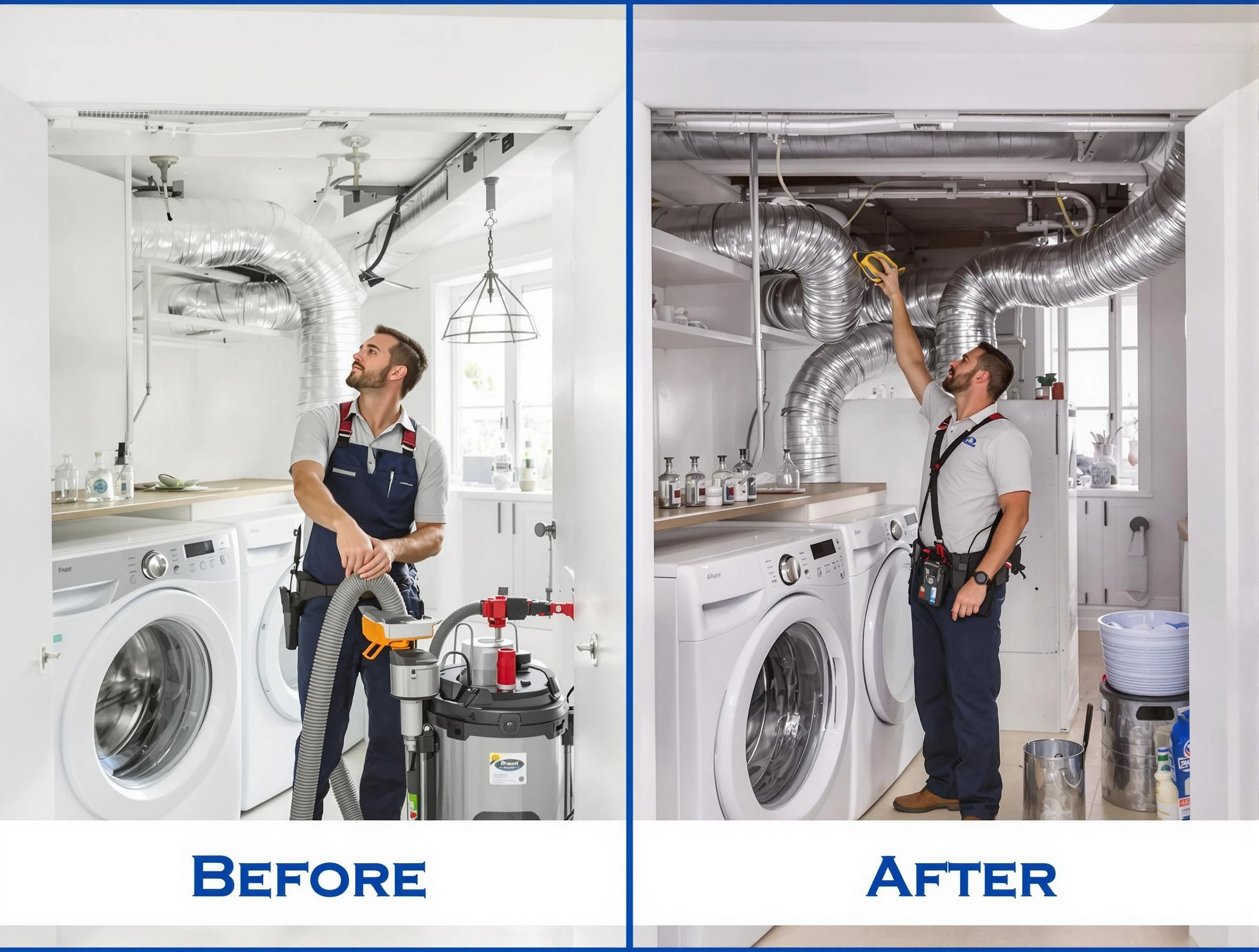 Expert gas dryer vent cleaning by Easton Dryer Vent Cleaning in Easton