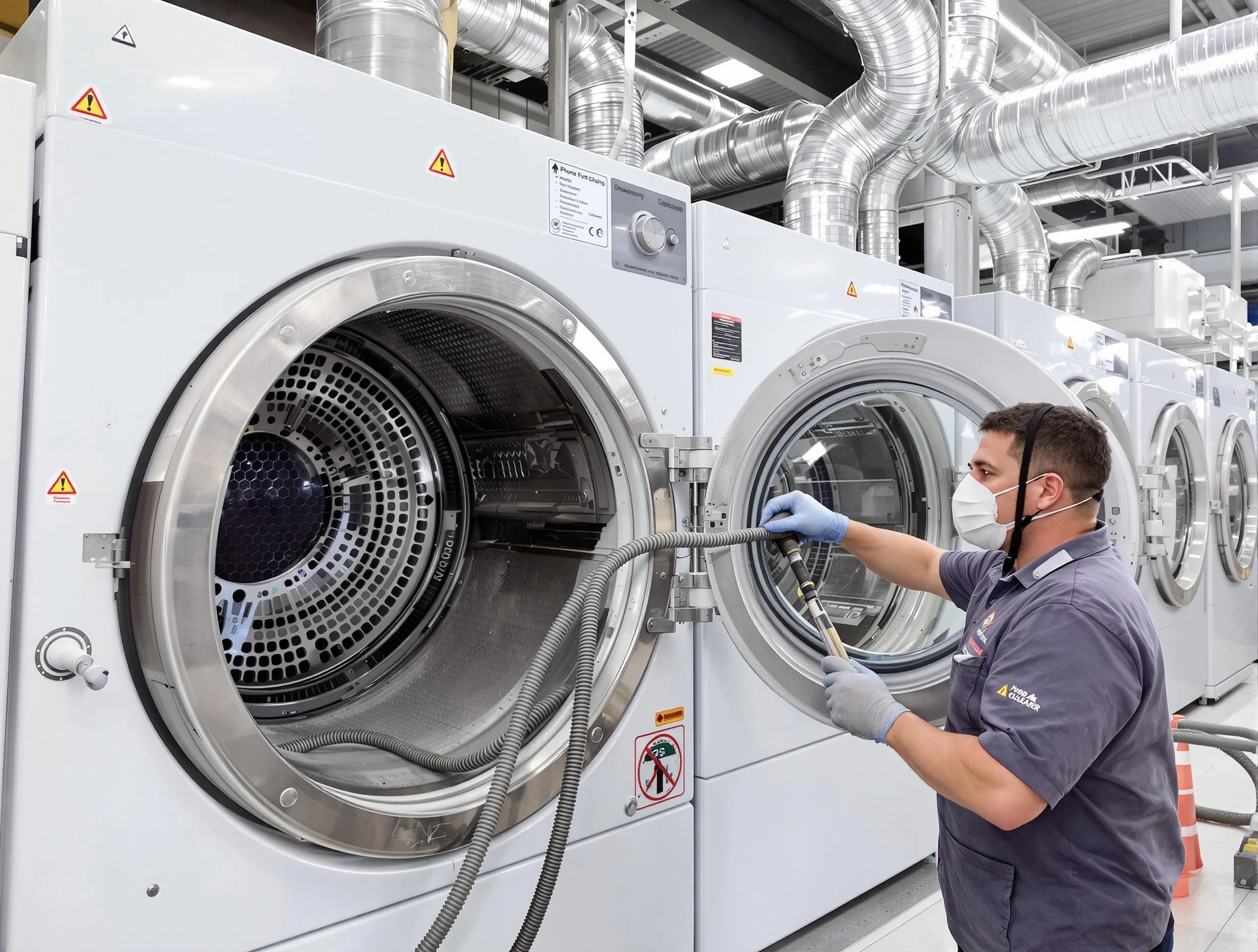 Industrial-grade dryer vent cleaning by Easton Dryer Vent Cleaning in Easton